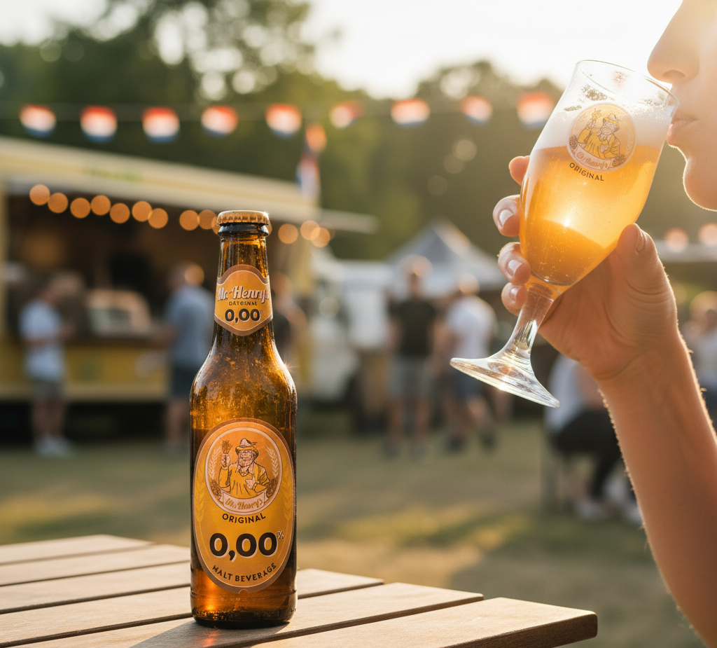 Mr. Henry's Original 0,00% — alcoholvrij bier dat daadwerkelijk 0,00% alcohol bevat